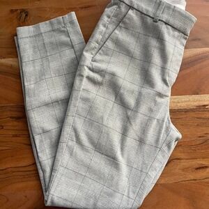 Grey plaid H&M trousers